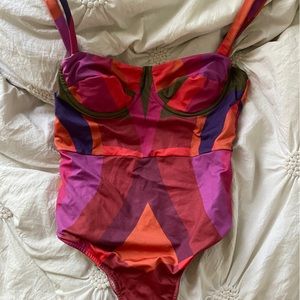 Farm Rio one piece swim suit